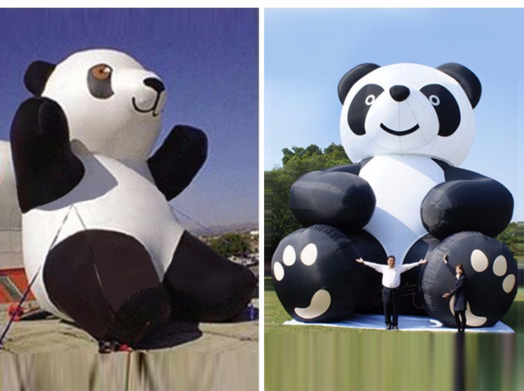 凤阳熊猫固定吉祥物